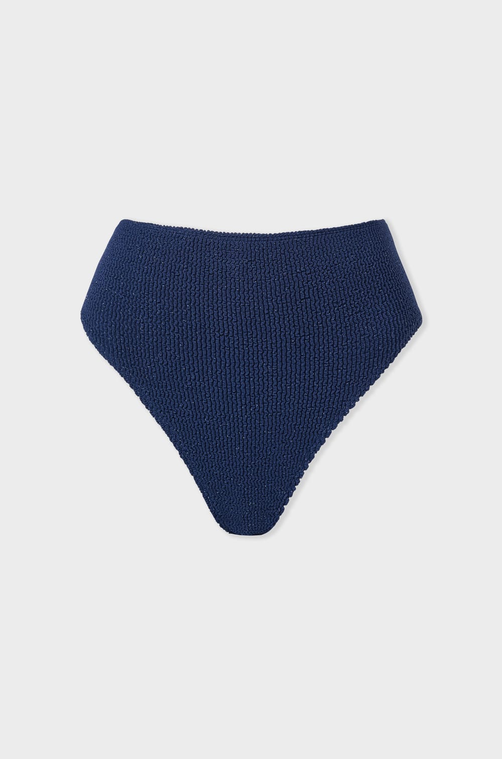 Panty de bikini de talle alto en tejido elástico;${refinementColor}