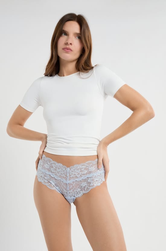 Lace V-Shape Hipster ;${refinementColor}