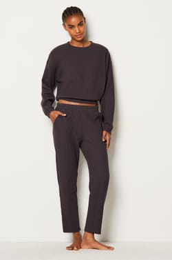 Waffle Pyjama Trousers;${refinementColor}