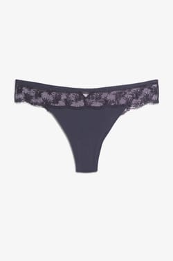 Tanga en tulle brodé;${refinementColor}