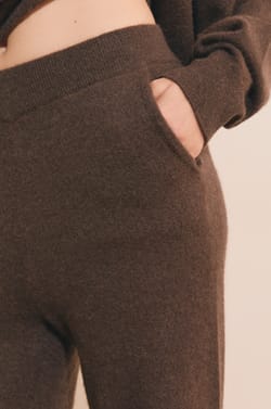 Pantalon de pyjama 100% cachemire;${refinementColor}
