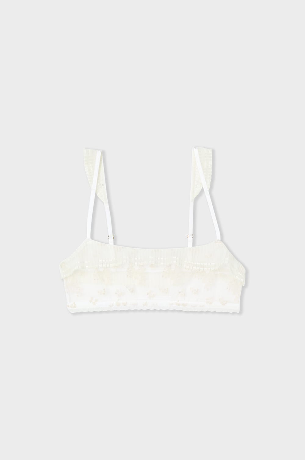 Bralette with Embroidery;${refinementColor}
