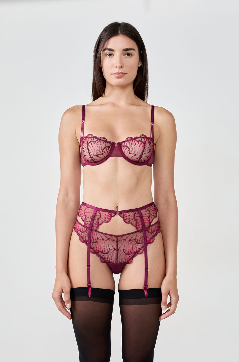 Garter Belt in Embroidery;${refinementColor}