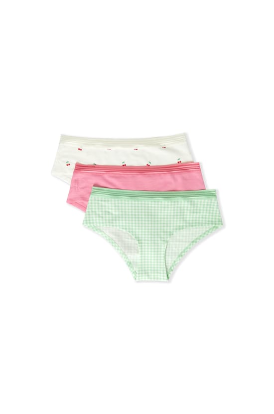Lot de 3 shortys en coton;${refinementColor}