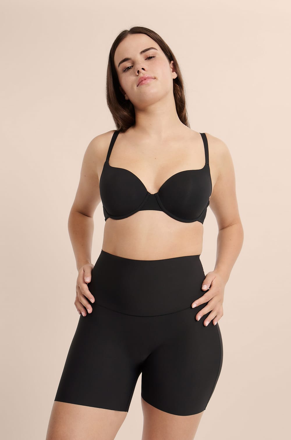 Tvaruj&iacute;c&iacute; kalhotky s vysok&yacute;m pasem - lehk&aacute; podpora;${refinementColor}