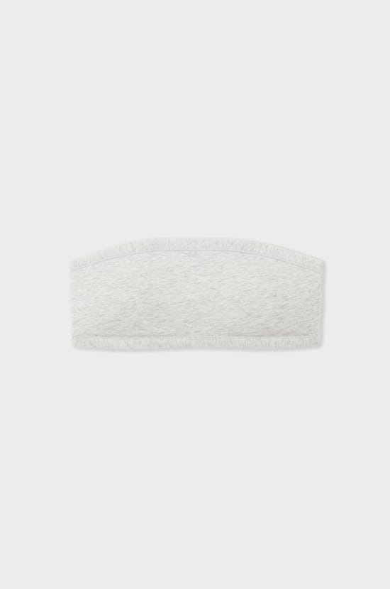 Soutien-gorge bandeau sans armature en coton biologique extensible;${refinementColor}