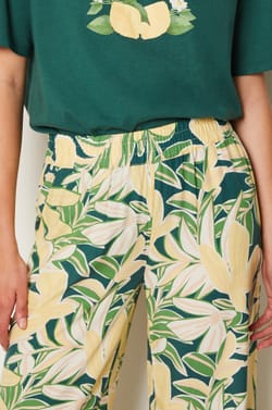 Floral 7/8 Pyjama Trousers;${refinementColor}