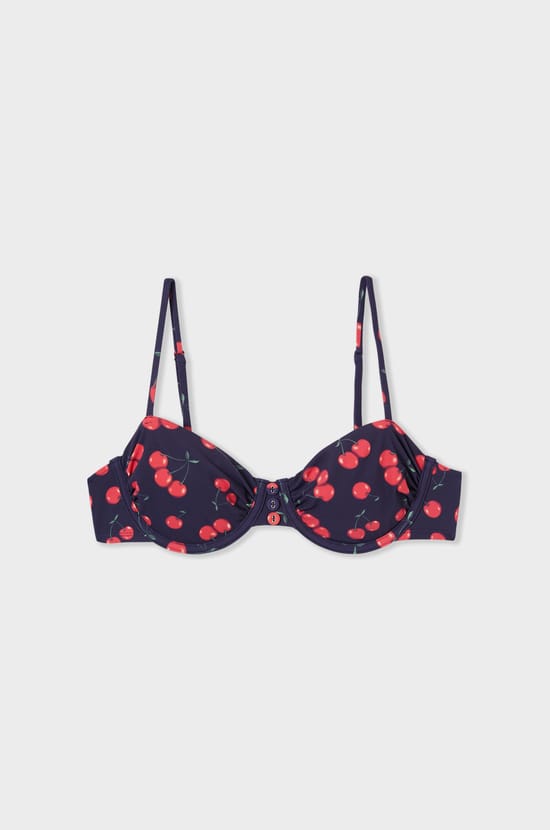 Marcia Wear x Etam Balconette Swimsuit Top;${refinementColor}