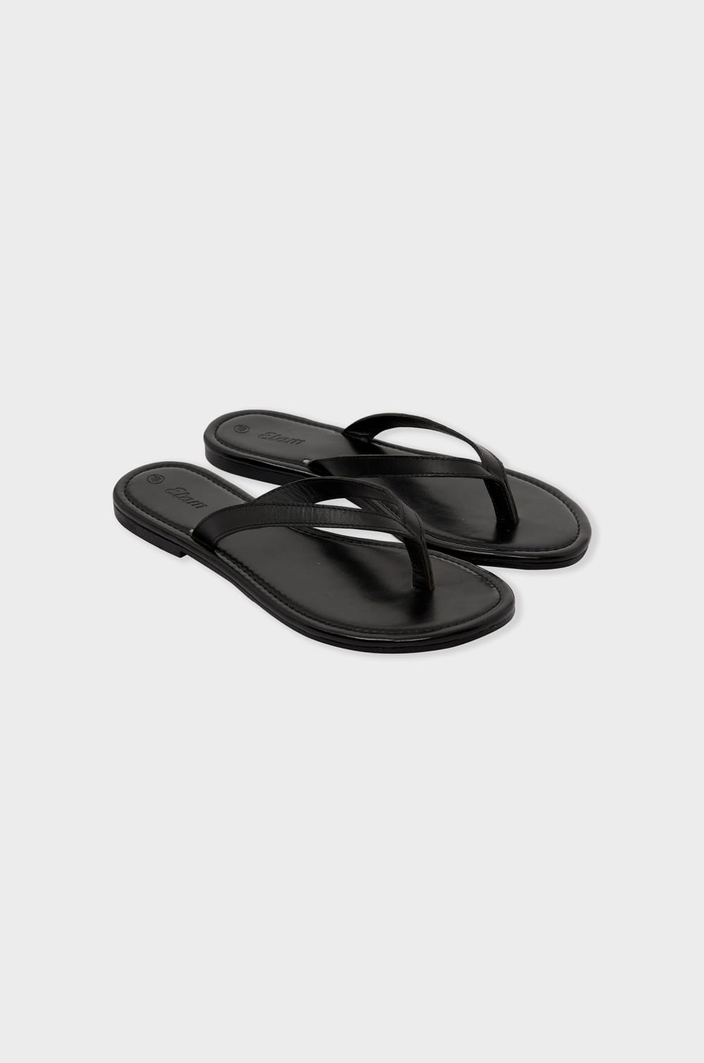 Tongs en cuir;${refinementColor}