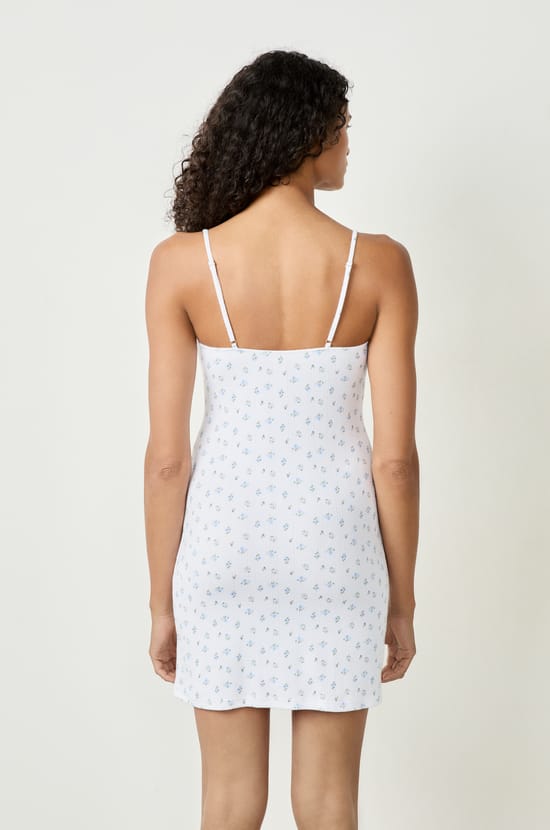 Nuisette en coton en pointelle;${refinementColor}