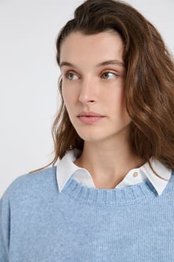 Pull &agrave; manches longues oversize;${refinementColor}