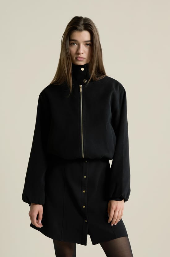 Blouson effet bomber;${refinementColor}