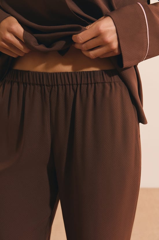 Pantalon de pyjama taille &eacute;lastique;${refinementColor}