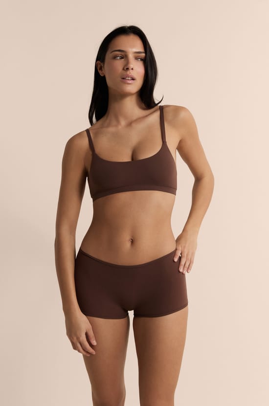 Shorty en microfibre;${refinementColor}