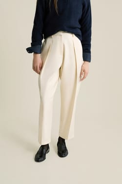 Barrel Cut Trousers;${refinementColor}