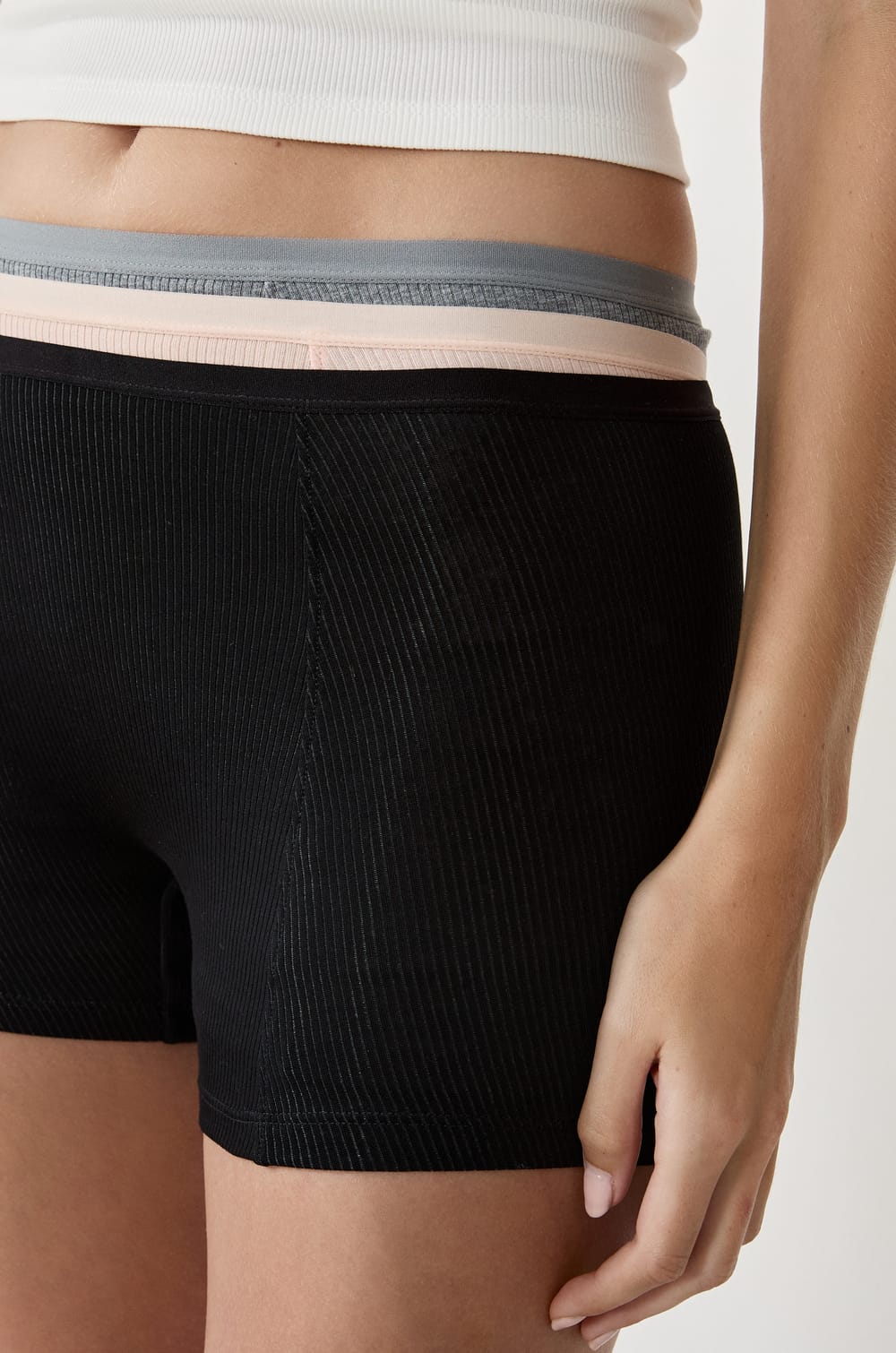 Set de 3 bragas culottes de algod&oacute;n;${refinementColor}