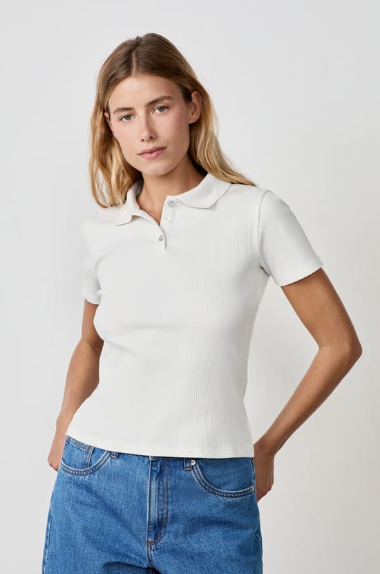 Short-sleeved polo shirt;${refinementColor}