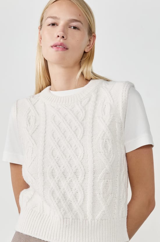 Sleeveless Sweater;${refinementColor}