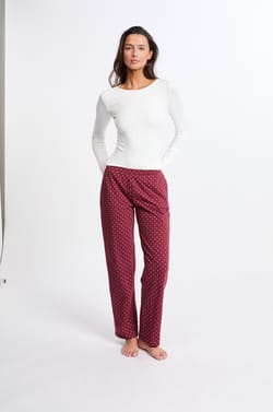 Pyjama 3 pièces à motifs avec coton;${refinementColor}