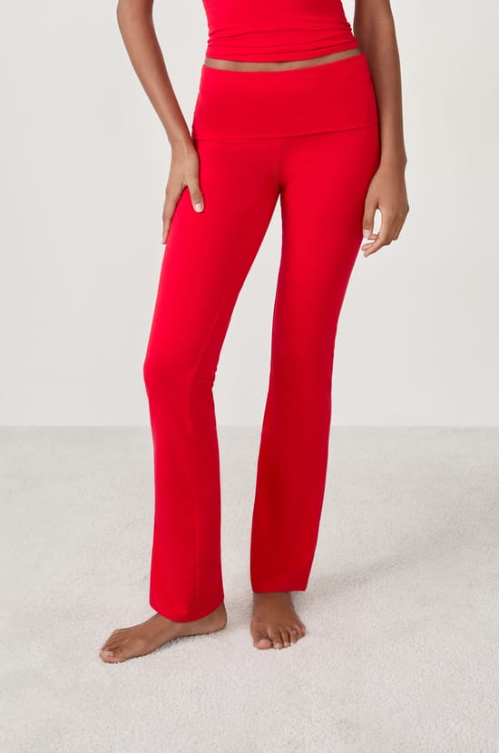 Pantalon de pyjama évasé;${refinementColor}
