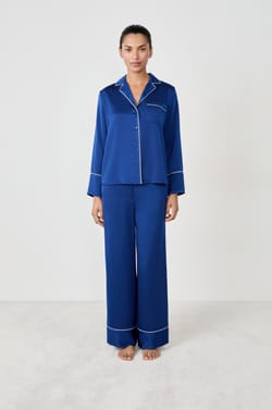 Satin Langarm-Pyjamahemd;${refinementColor}