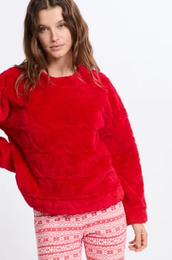 Conjunto de pijama de 2 piezas con estampado;${refinementColor}