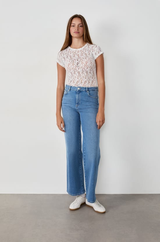 Sheer Lace Bodysuit;${refinementColor}