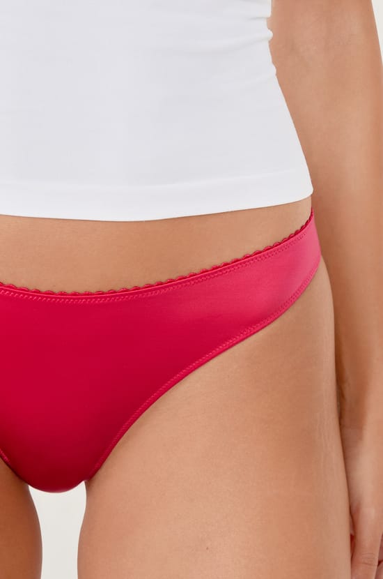 Microfibre Thong;${refinementColor}
