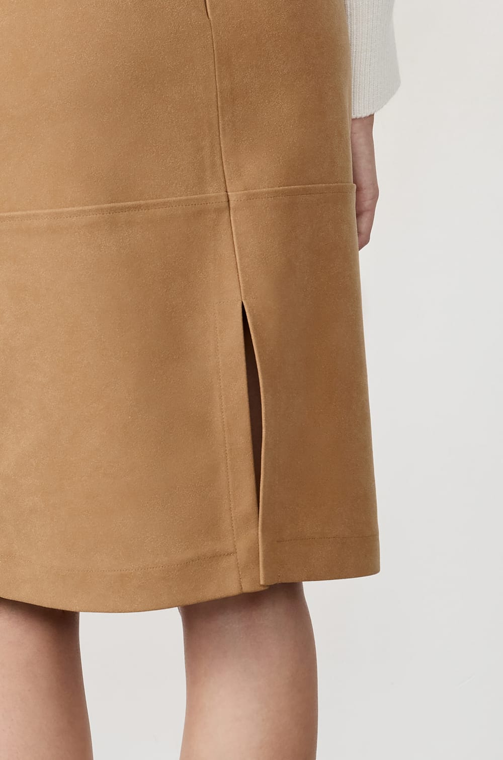 Falda midi;${refinementColor}