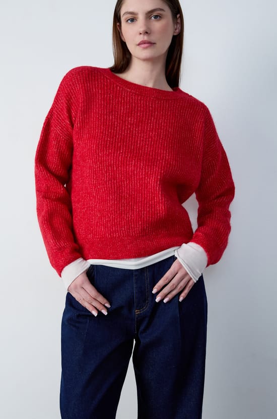 Long-sleeved sweater;${refinementColor}