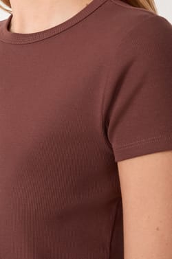 T-shirt manches courtes en coton;${refinementColor}