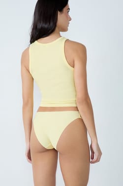 Microfibre and Lace Brief;${refinementColor}