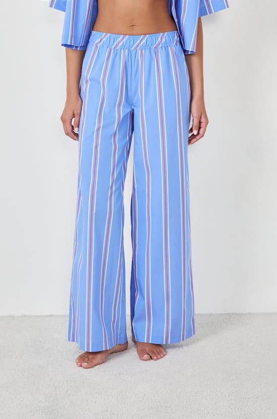 Striped Pyjama Trousers;${refinementColor}