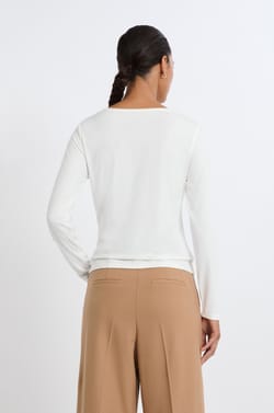 T-shirt &agrave; manches longues;${refinementColor}