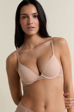 Bra N.2 - The Plunge Push-up with Lace Details;${refinementColor}