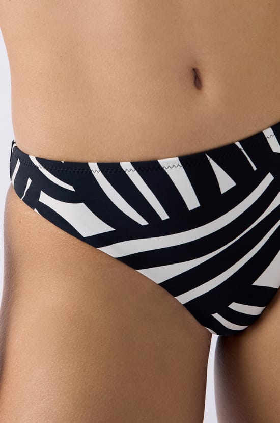 Culotte bikini bas de maillot imprimé;${refinementColor}
