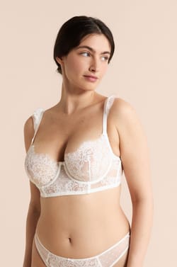 Soutien-gorge N.9 - Balconnet bustier en dentelle;${refinementColor}