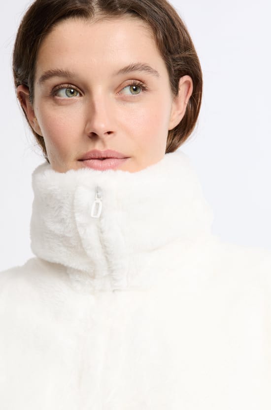 Gilet sans manches effet polaire;${refinementColor}