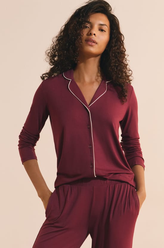 2-delige pyjamaset met lange mouwen;${refinementColor}