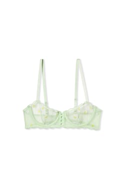 Soutien-gorge N.9 - Balconnet en tulle &agrave; motifs;${refinementColor}