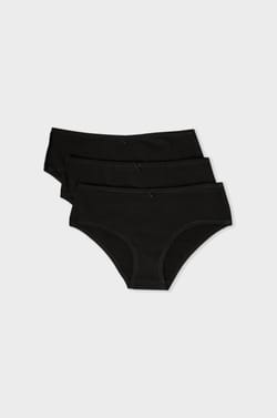 Lot de 3 shortys en coton;${refinementColor}