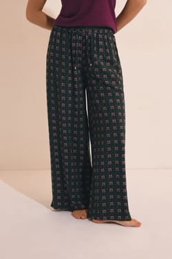 Pantal&oacute;n de pijama estampado;${refinementColor}