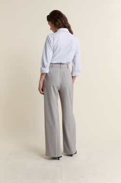 Wide-Cut Tailored Trousers;${refinementColor}