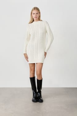 Vestido jersey corto;${refinementColor}