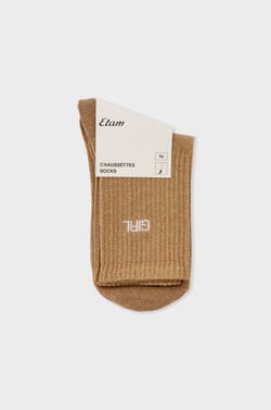 Chaussettes irrisées avec écriture;${refinementColor}