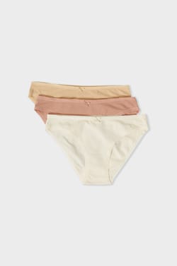 Pack of 3 Cotton Briefs;${refinementColor}