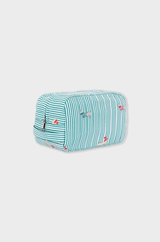 Quilted Patterned Pouch;${refinementColor}