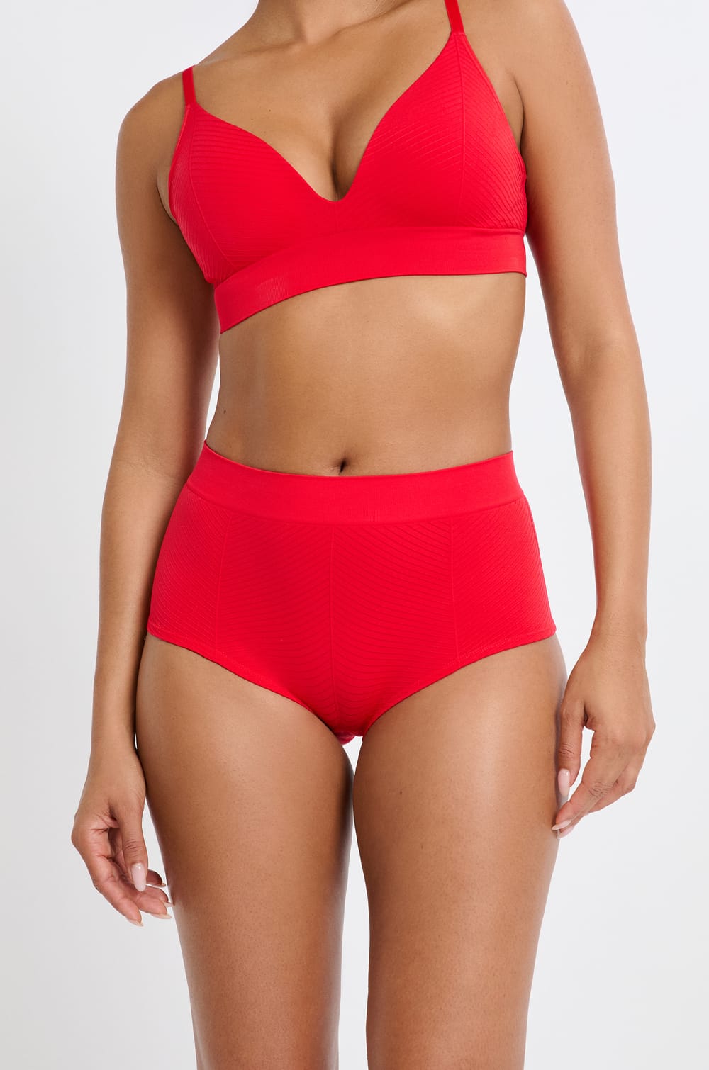 Shorty tanga taille haute;${refinementColor}