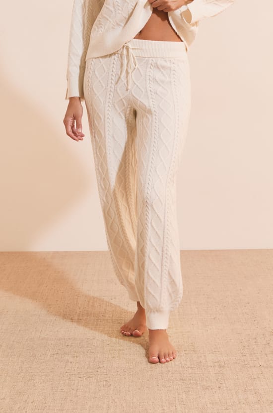 Pantalon en maille;${refinementColor}