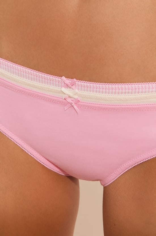 Lot de 3 culottes en coton;${refinementColor}